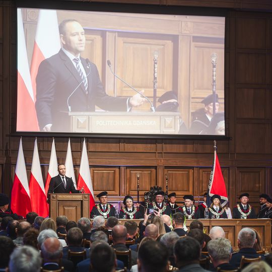 inauguracja roku akademickiego 2025/2026 na Politechnice Gdańskiej