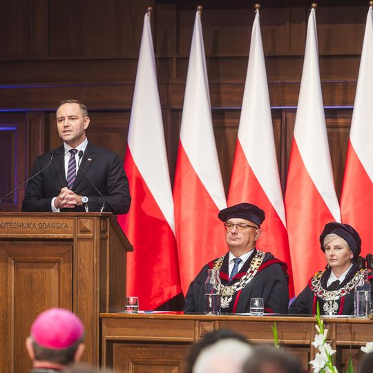 inauguracja roku akademickiego 2025/2026 na Politechnice Gdańskiej