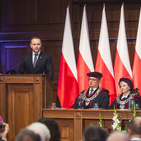 inauguracja roku akademickiego 2025/2026 na Politechnice Gdańskiej