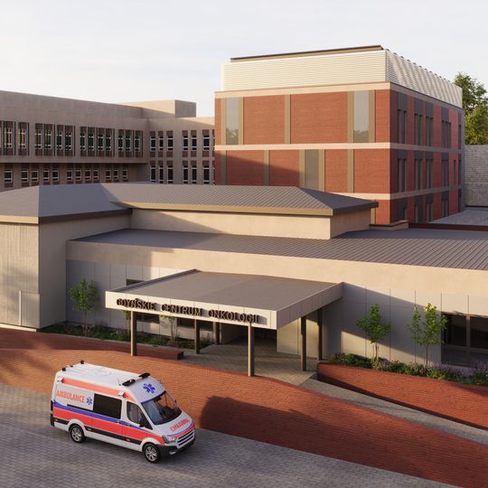 Gdyńskie Centrum Onkologii, wizualizacja