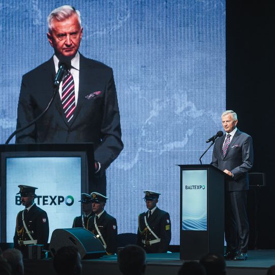 ceremonia otwarcia targów Baltexpo 2025 w Gdańsku