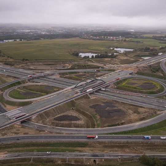Tak zmienia się węzeł Gdańsk Południe. Zobacz najnowsze zdjęcia z budowy!
