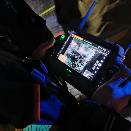 pożar fabryki okien w Rusocinie