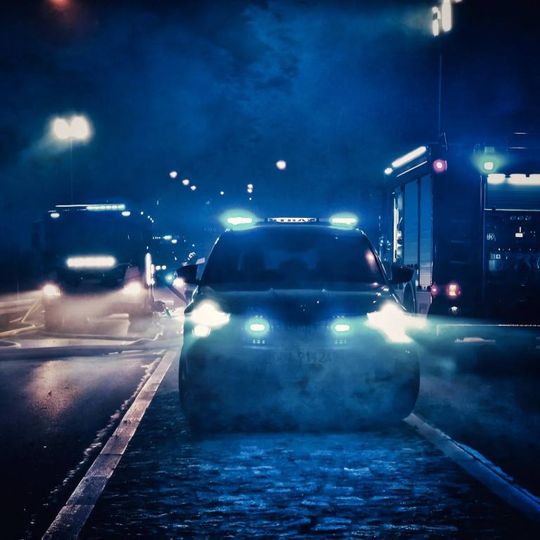 pożar fabryki okien w Rusocinie