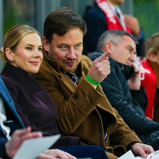 Marta Nawrocka kibicowała Polkom na Polsat Plus Arenie Gdańsk