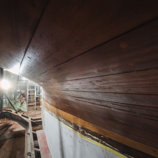 renowacja jachtu „Strażnik Poranka” w Gdańsku