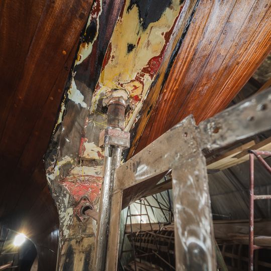 renowacja jachtu „Strażnik Poranka” w Gdańsku