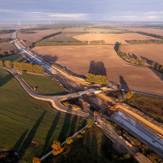 Zobacz, jak powstaje S6 Słupsk-Bobrowniki! Najnowsze zdjęcia z budowy drogi ekspresowej