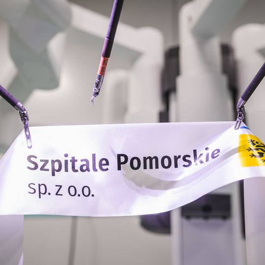 robot da Vinci w szpitalu w Wejherowie