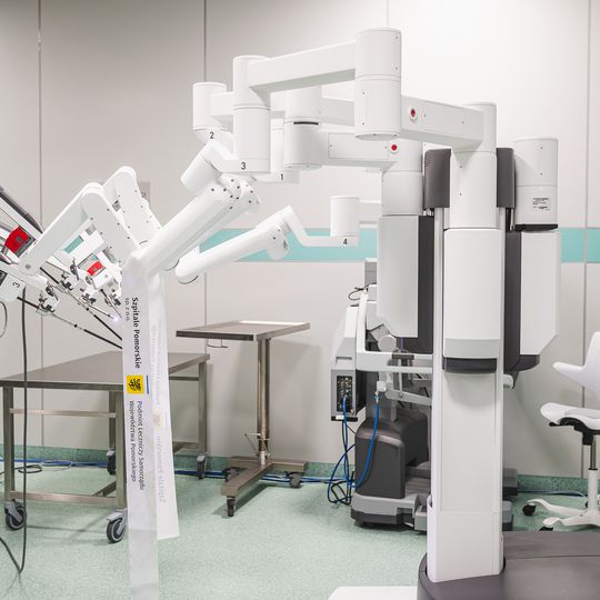 robot da Vinci w szpitalu w Wejherowie