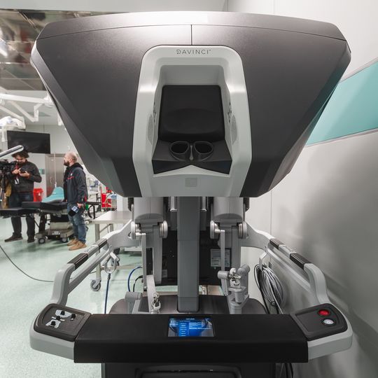 robot da Vinci w szpitalu w Wejherowie