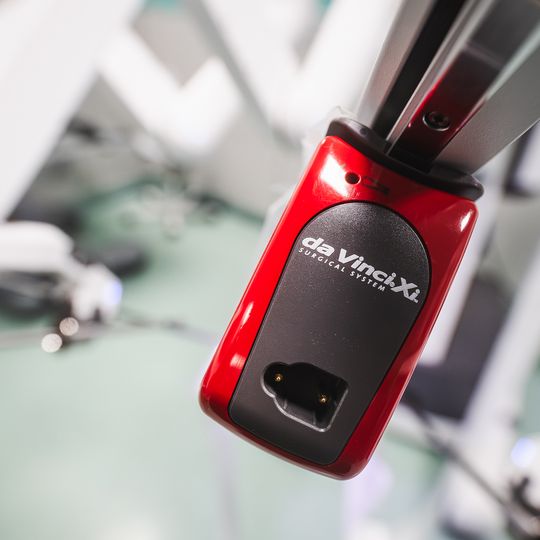 robot da Vinci w szpitalu w Wejherowie