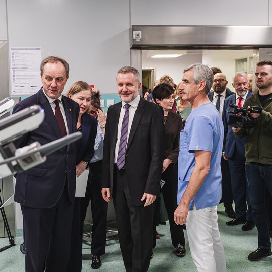 robot da Vinci w szpitalu w Wejherowie