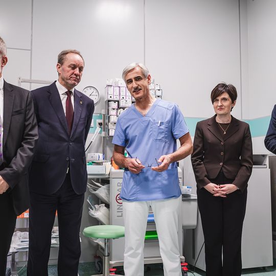 robot da Vinci w szpitalu w Wejherowie