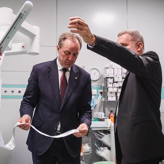 robot da Vinci w szpitalu w Wejherowie