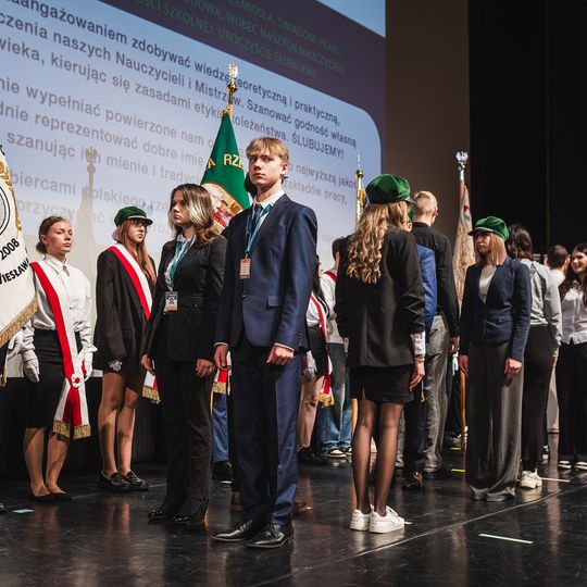 pasowanie na Adeptów Rzemiosła w Wejherowie