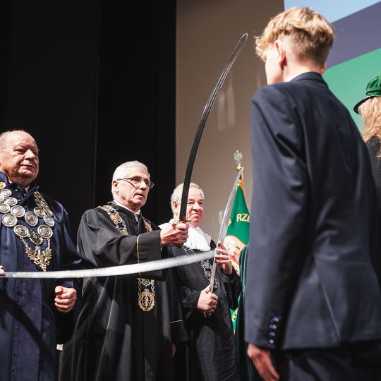 pasowanie na Adeptów Rzemiosła w Wejherowie