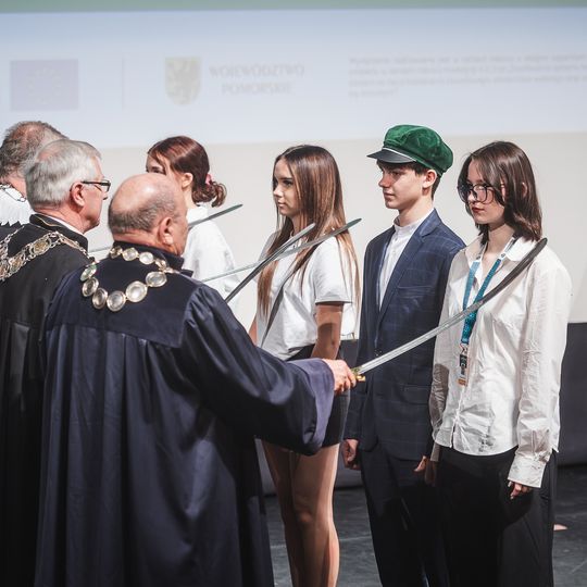 pasowanie na Adeptów Rzemiosła w Wejherowie