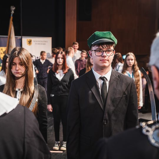 pasowanie na Adeptów Rzemiosła w Wejherowie