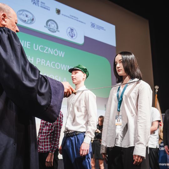 pasowanie na Adeptów Rzemiosła w Wejherowie