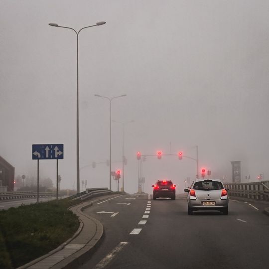 mgła w Gdańsku, 2025