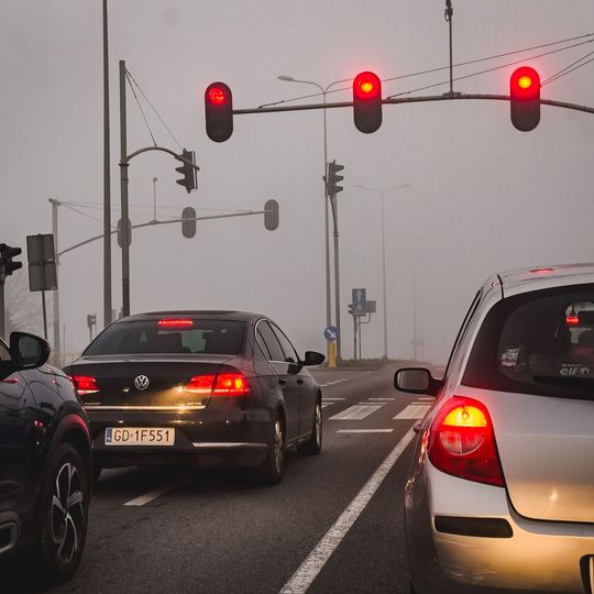 mgła w Gdańsku, 2025