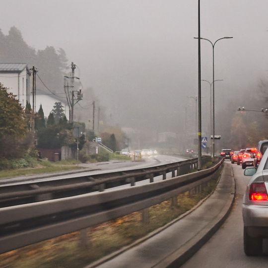 mgła w Gdańsku, 2025