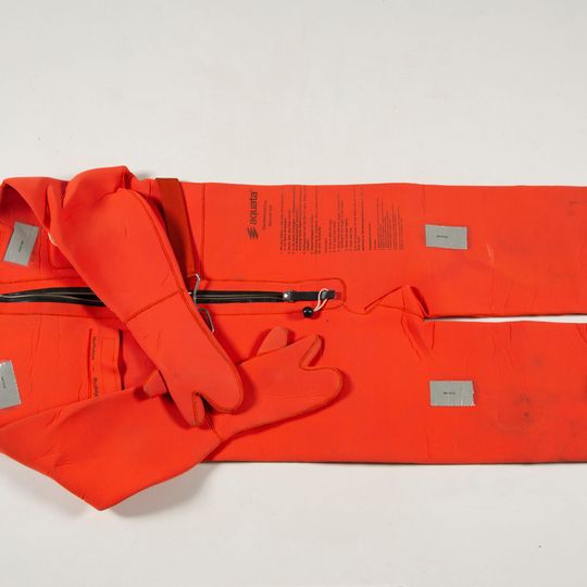 kombinezon ratunkowy Grzegorza Sudwoja