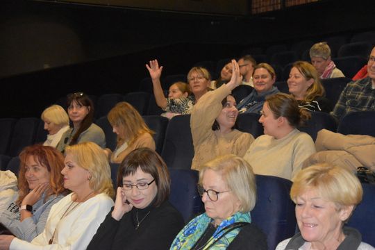 "Welewetka" Stasi Budzisz na scenie