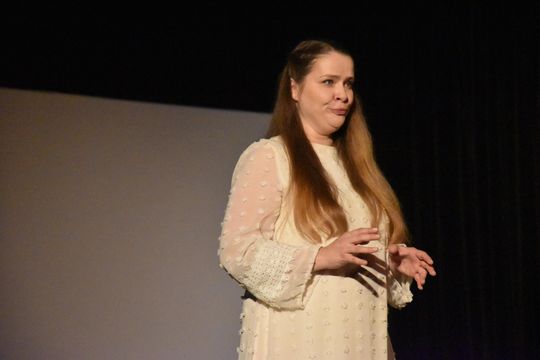 "Welewetka" Stasi Budzisz na scenie