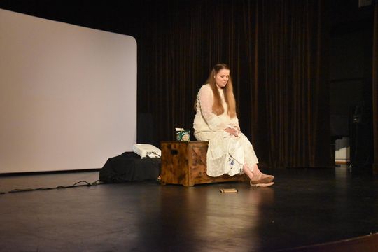 "Welewetka" Stasi Budzisz na scenie