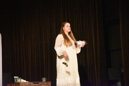 "Welewetka" Stasi Budzisz na scenie