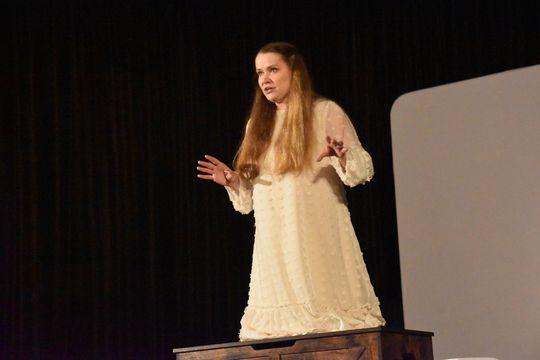 "Welewetka" Stasi Budzisz na scenie