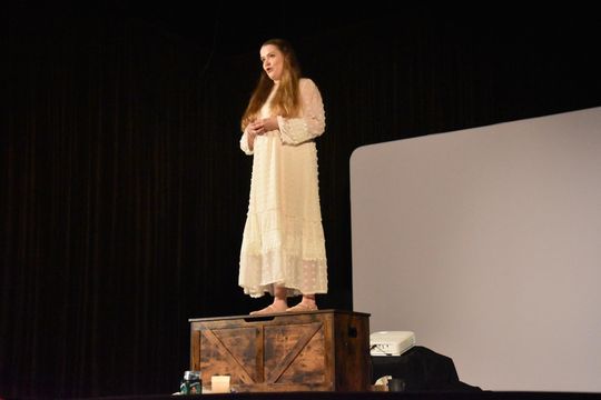 "Welewetka" Stasi Budzisz na scenie