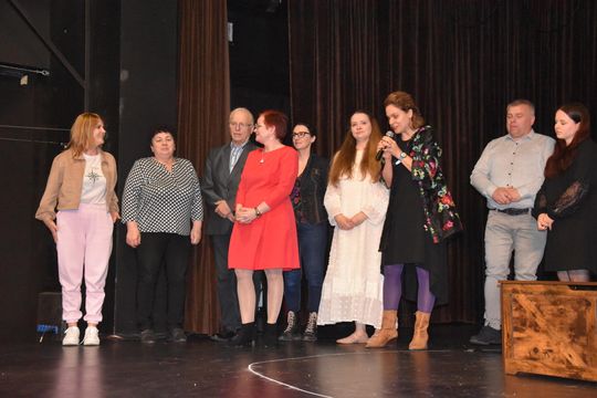 "Welewetka" Stasi Budzisz na scenie