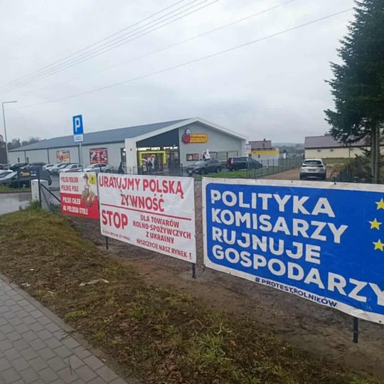 Kaszubscy rolnicy protestowali w Egiertowie