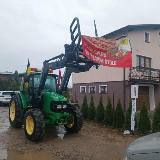 Kaszubscy rolnicy protestowali w Egiertowie