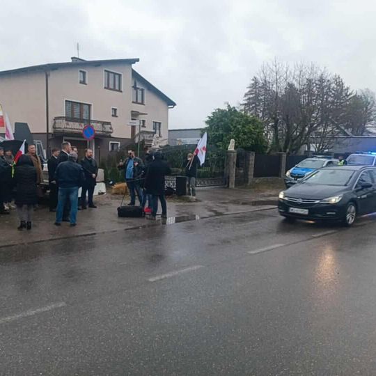 Kaszubscy rolnicy protestowali w Egiertowie