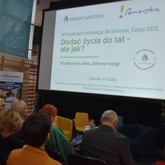 Konferencja seniorów powiatu kartuskiego