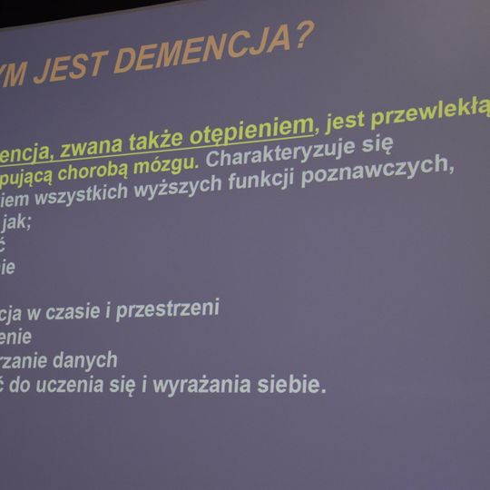 Konferencja seniorów powiatu kartuskiego