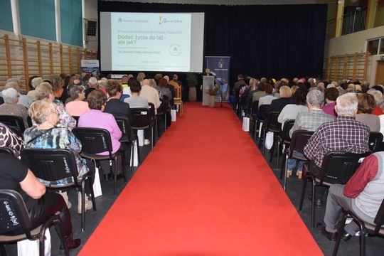 Konferencja seniorów powiatu kartuskiego