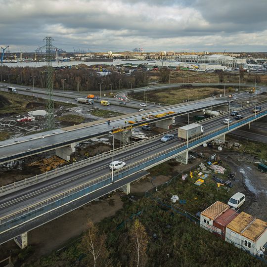 estakada ul. Elbląskiej, Gdańsk 2025