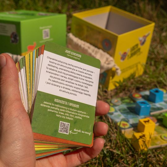 gra „Łosie i Jelenie Józefiny”