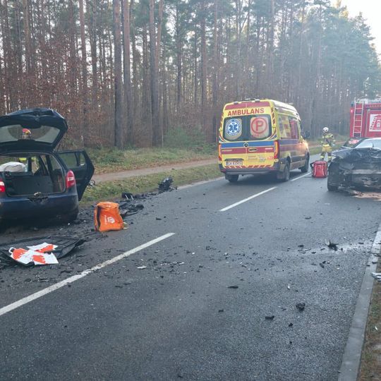 wypadek pod Wejherowem