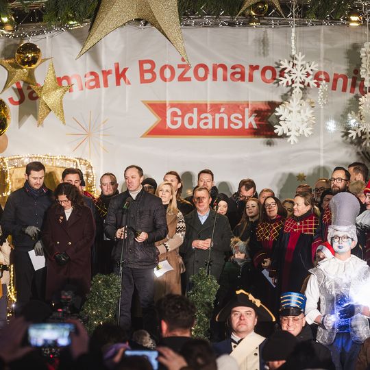 Jarmark Bożonarodzeniowy 2025 w Gdańsku, otwarcie