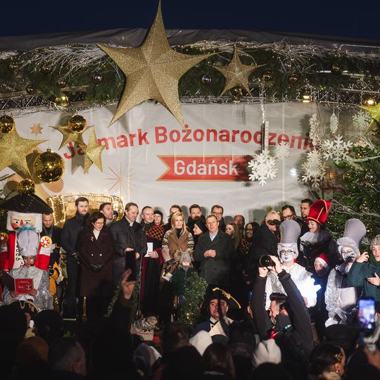 Jarmark Bożonarodzeniowy 2025 w Gdańsku, otwarcie
