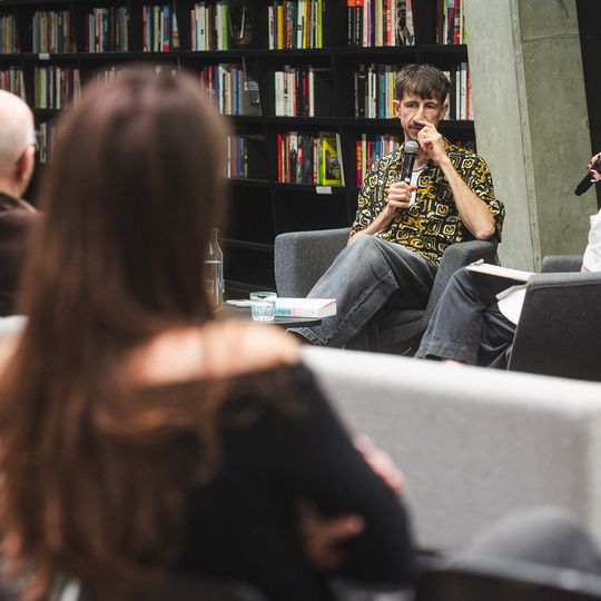 spotkanie z Grzegorzem Piątkiem w Europejskim Centrum Solidarności