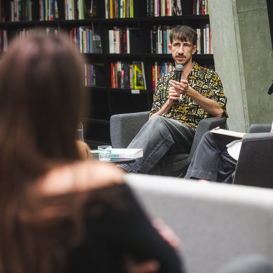 spotkanie z Grzegorzem Piątkiem w Europejskim Centrum Solidarności