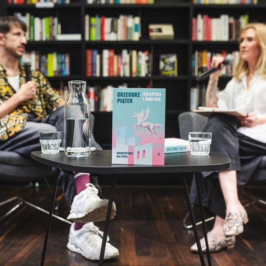 spotkanie z Grzegorzem Piątkiem w Europejskim Centrum Solidarności