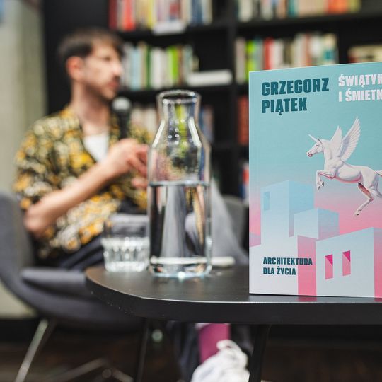 spotkanie z Grzegorzem Piątkiem w Europejskim Centrum Solidarności